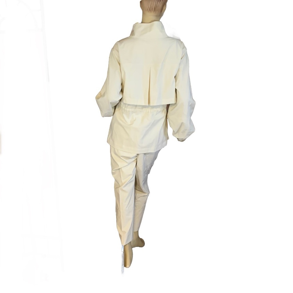 CALVIN KLEIN ECRU BEIGE TROUSERS & JACKET LEISURE SET (16/XL) - Picture 3 of 15